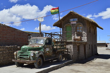 Primeira estalagem no Uyuni na Bol&iacute;via
