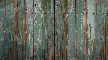 Weathered wooden wall backdrop