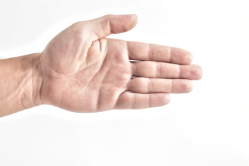 hand of a person