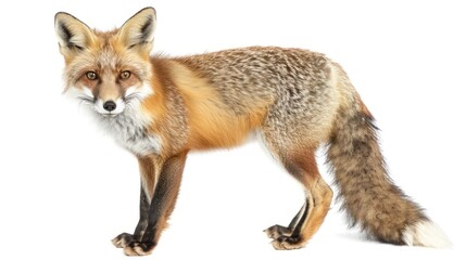 Obraz premium Kit Fox full body on white background