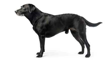 Obraz premium Labrabull full body on white background
