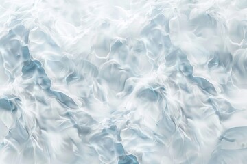 Obraz premium Water waves in sunlight with copy space cosmetic moisturizer micellar toner emulsion on white water and ripples. Abstract summer banner background.