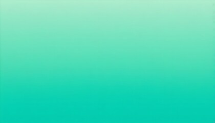 Soft and smooth mint green gradient background with light effects