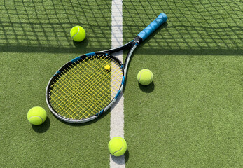 Tennis is a racket sport that is strung with cord to strike a rubber ball. Tennis is an Olympic...
