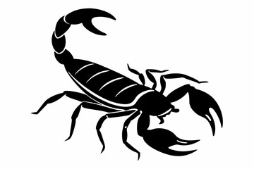 Scorpion, scorpion icon vector, scorpion tattoo. vector illustration


