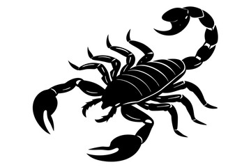 Scorpion, scorpion icon vector, scorpion tattoo. vector illustration

