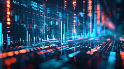 Obraz premium Investment risk with dice illustration