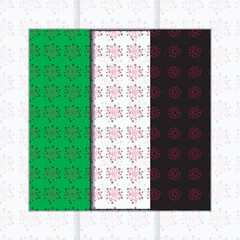 
Huge Seamless memphis floral patterns. Patterns for any interior, plain, curtail and chic decoration,scrapbook, ancient, elegance designs.