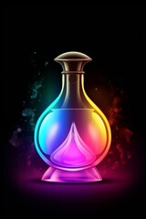 perfume bottle logo 