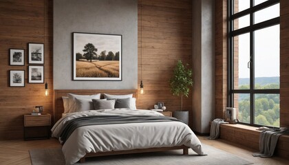 interior of a bedroom