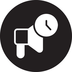 marketing automation glyph icon