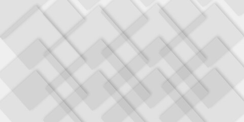 Abstract white and grey  minimal geometric square tringle shape soft shadow background. design for perfect cover, banner, graphics template. vector illustration.
