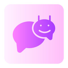 chatbot gradient icon