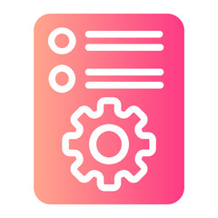 planning gradient icon