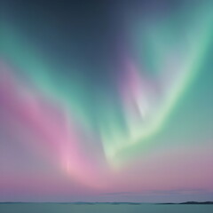 abstract backdrop with aurora in sky