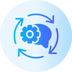 testing gradient icon