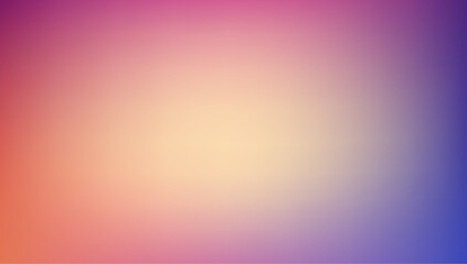 Beautiful gradient background, color from purple to orange and blue, blur effect, vector illustration 2