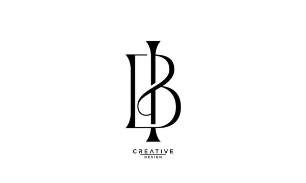 BI, IB, B, I, Abstract Letters Logo Monogram