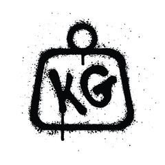 Graffiti spray weight isolated on white background