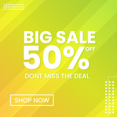 Naklejka premium Gradient background for promotional banner