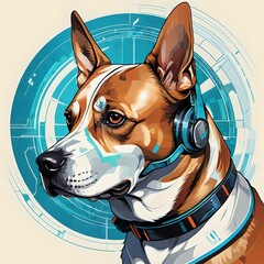 Dog digital Realistic NENO