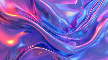 Obraz premium Fluid gradient background. Minimalist posters, cover, wall arts with colorful geometric shapes and liquid color. Modern wallpaper design for presentation, home decoration. website and banner