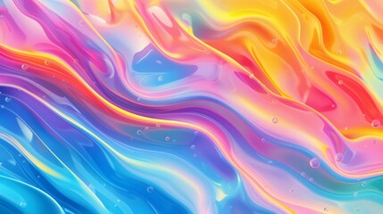 Obraz premium Fluid gradient background. Minimalist posters, cover, wall arts with colorful geometric shapes and liquid color. Modern wallpaper design for presentation, home decoration. website and banner