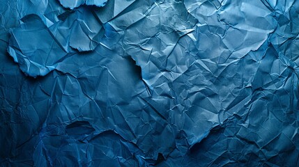 A scraped paper texture with a deep ocean color is used as a background for this abstract phantom blue wallpaper