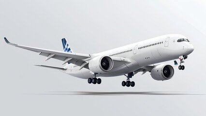 Fototapeta premium Landing Airplane