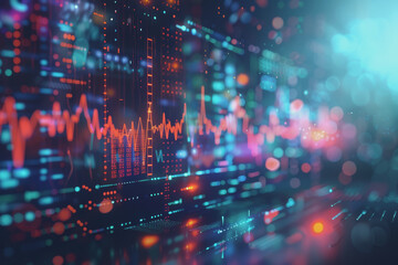 Obraz premium Healthcare, colorful colors, abstract background, abstract modern, abstract technology.