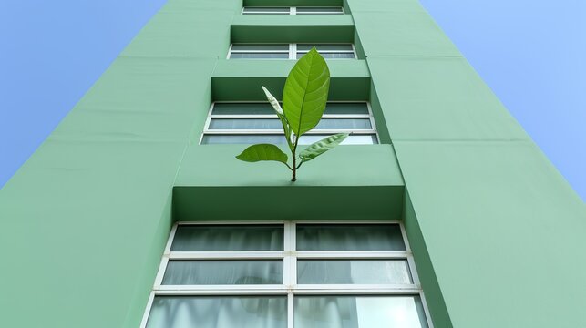 Showcase green building certifications and their influence on sustainable construction practices on Micro Stock platforms. Height Resolution Photo, , Minimalism,