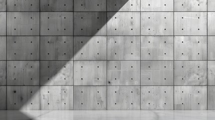 Seamless concrete wall texture with seamless pattern, ideal for architectural visualization and urban development projects. Illustrater Image, Shiny, bright, beautiful , Minimalism,