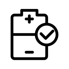 Battery icon template