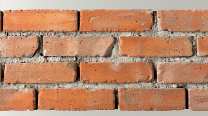 Fototapeta premium Vintage brick wall texture with exposed mortar and historical charm, ideal for urban heritage and renovation themes. Illustrater Image, Shiny, bright, beautiful , Minimalism,