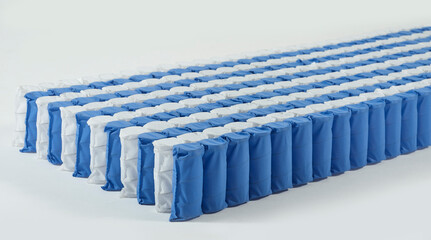 Box spring mattress studio photo