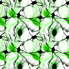 Seamless Print Shibori pattern and tie-dye allover textile Shibori allovers pattern design