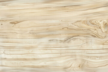 Obraz premium The poplar wood grain background showcases a smooth, light-toned surface with gentle, straight grain patterns, offering a versatile and natural aesthetic