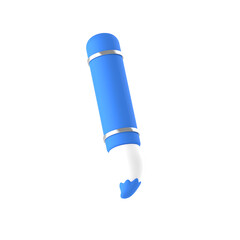 Back to School 3D Icon , Brush