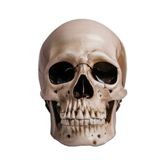 Obraz premium a skull isolated on white background 