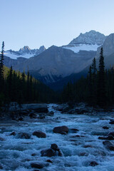 Mistaya Canyon, Rocky Mountains, Canada.