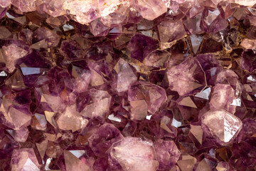 Amethyst Crystal Closeup