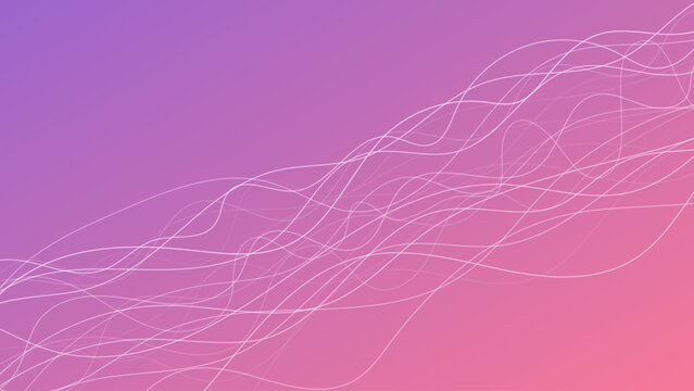 Abstract gradient background with wave beams