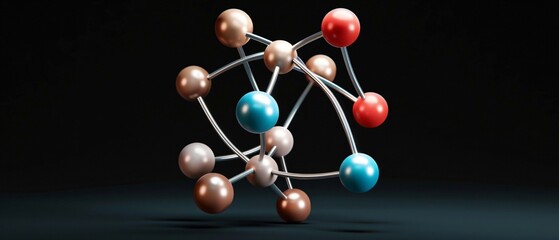 Exploring the Intricacies of an Atomic Model Nucleus, Protons, Neutrons, and Electrons Revealed