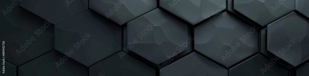 Poster an abstract hexagonal geometric surface loop 1a in pure wall architectural white with a bright, clea