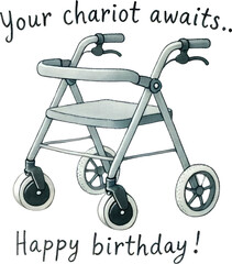 Watercolor Senior Citizen Clipart for National Senior Citizen Day, Elderly Care, Aging Gracefully. Senior Citizen Clipart: Watercolor Illustrations for National Senior Citizen Day, and Grandparents