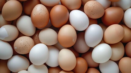 Eggs as a Background Chicken Eggs