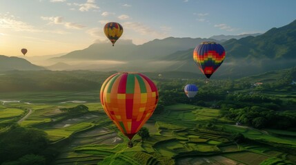 Fototapeta premium Colorful balloons