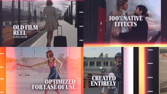 Old Film Reel Slideshow