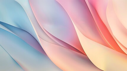 Fototapeta premium Minimalistic modern background with soft gradients and delicate lines, suitable for elegant mockups