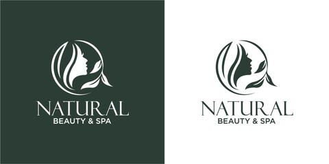 women beauty logo design inspiration for salon spa skin care and product beauty